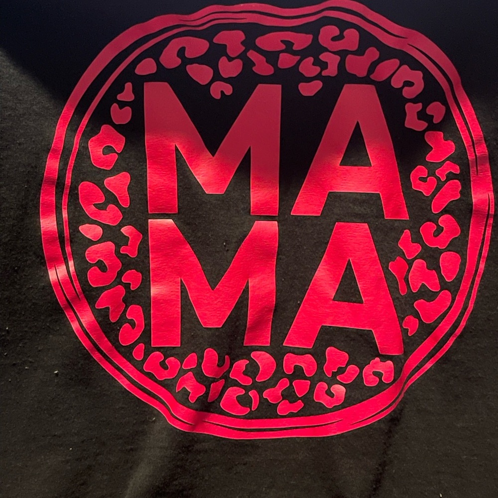 Cheetah mama shirt
